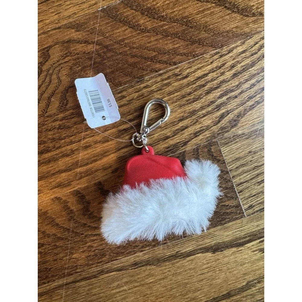 BATH AND BODY WORKS SANTA HAT POCKETBAC HOLDER‎